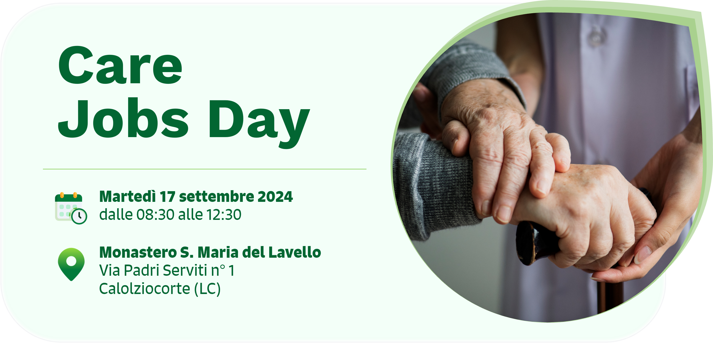 Immagine Care Jobs Day: una giornata d’incontri per i lavori di cura e assistenza