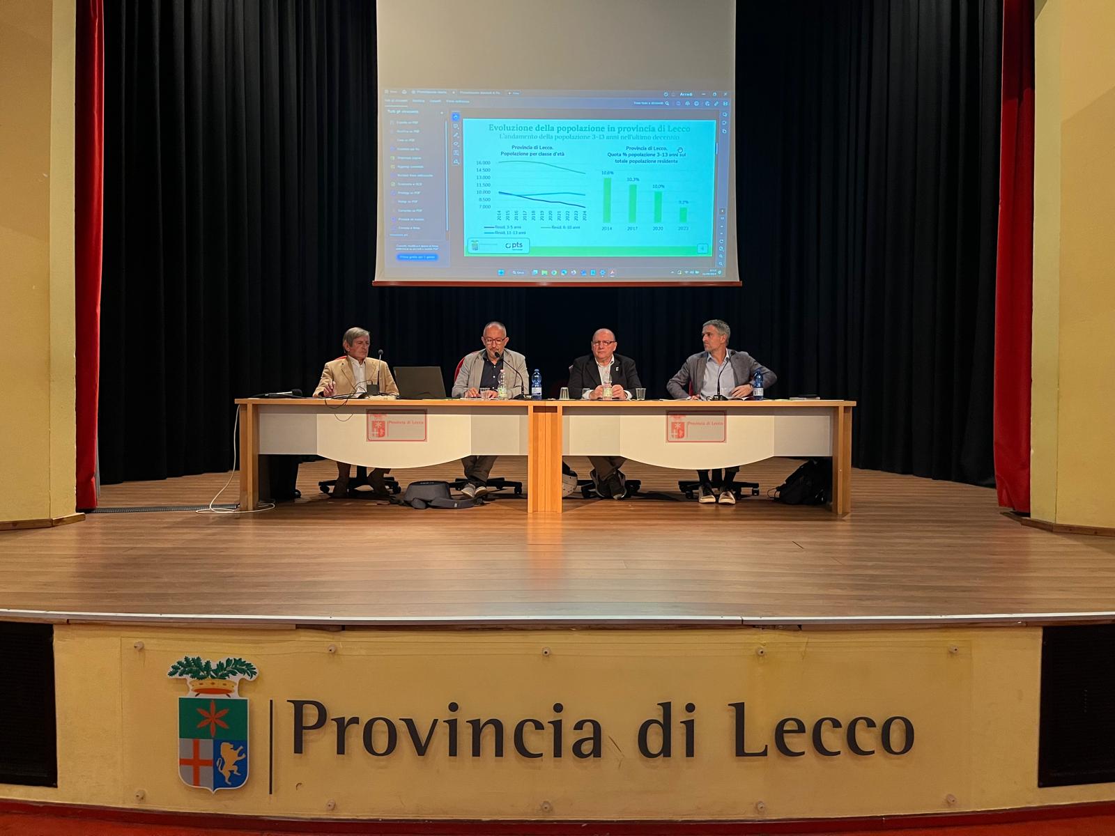 Presentata la prima edizione del report realizzato dalla Provincia di Lecco.